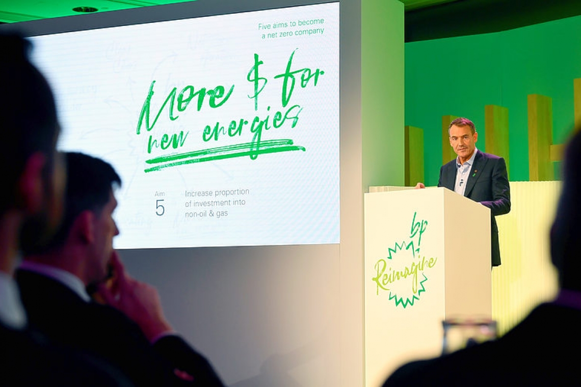 BP boss sets out to 'reinvent' oil giant with zero carbon goal